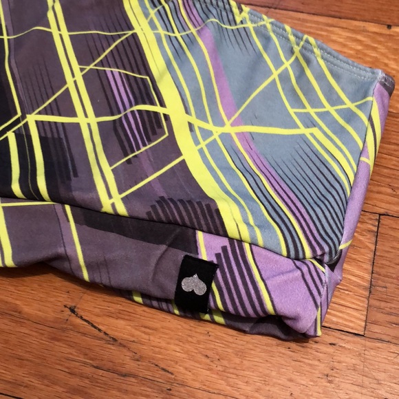 Booty By Brabants Electric Laser One Shoulder Sports Bra, OSFM - Picture 5 of 10